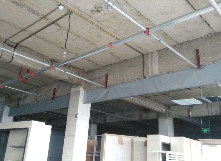 固定式挡烟垂壁的常用材料和安装方法